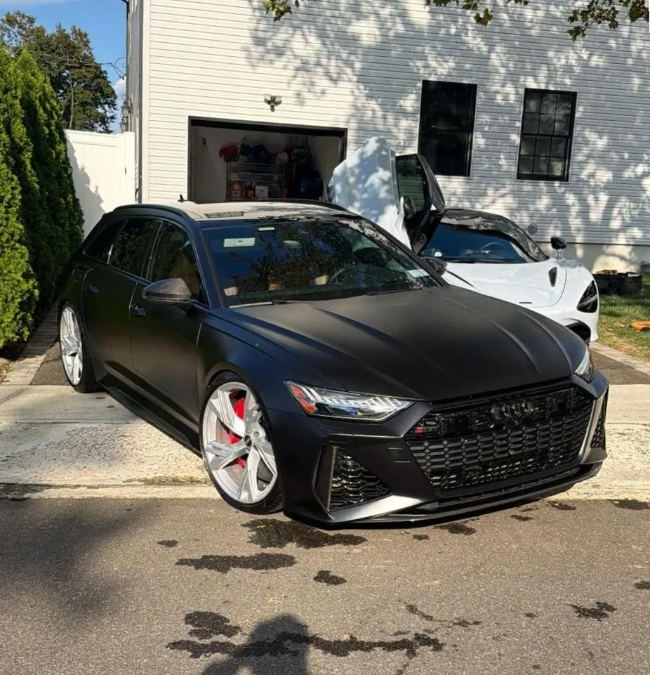 2023 Audi RS6 Avant — Vinyl Wrap — Autospa Detailz, Mineola, Nassau County NY